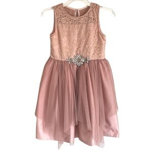 Pippa & Julie Girl's lace / tulle dress